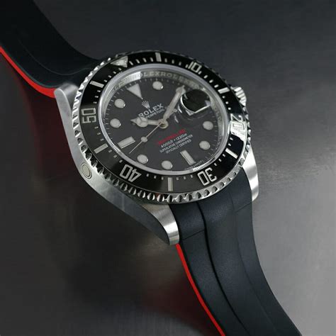 rolex rubber b strap f serial 16600|Buy Rolex Rubber Watch Straps .